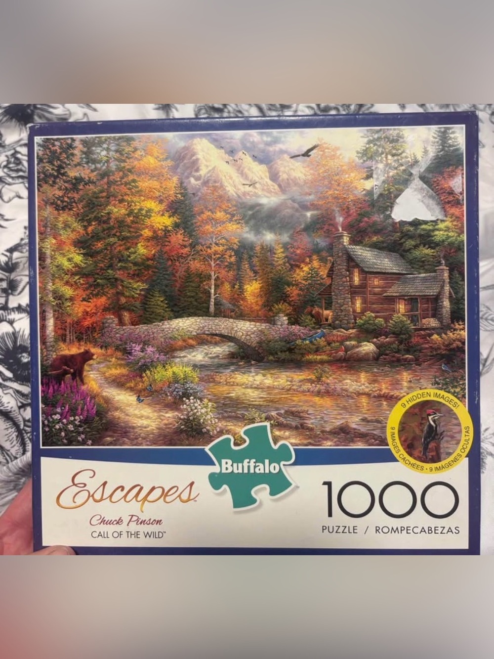 Buffalo Games Puzzle - 1000 pieces puzzle (OPENED) fall themed